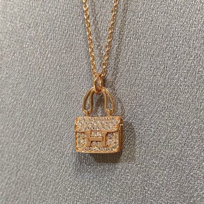 [⭐JeweliWhal]COLLIER CONSTANCE PENDENTIF DIAMANT