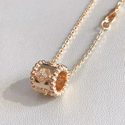 [⭐JeweliWhal]COLLIER PENDENTIF PERLEE OR / OR ROSE