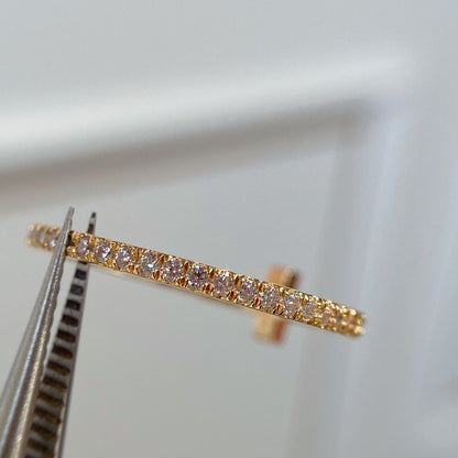 [JeweliWhal]T RING DIAMOND PINK GOLD