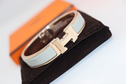 [⭐JeweliWhal]H BRACELET BLEU CLAIR