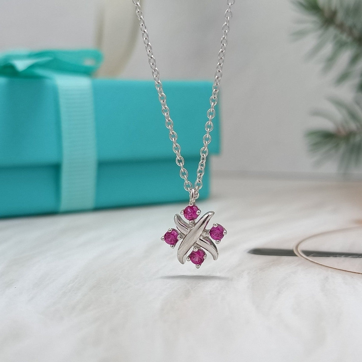 [JeweliWhal]PINWHEEL NECKLACE DIAMOND