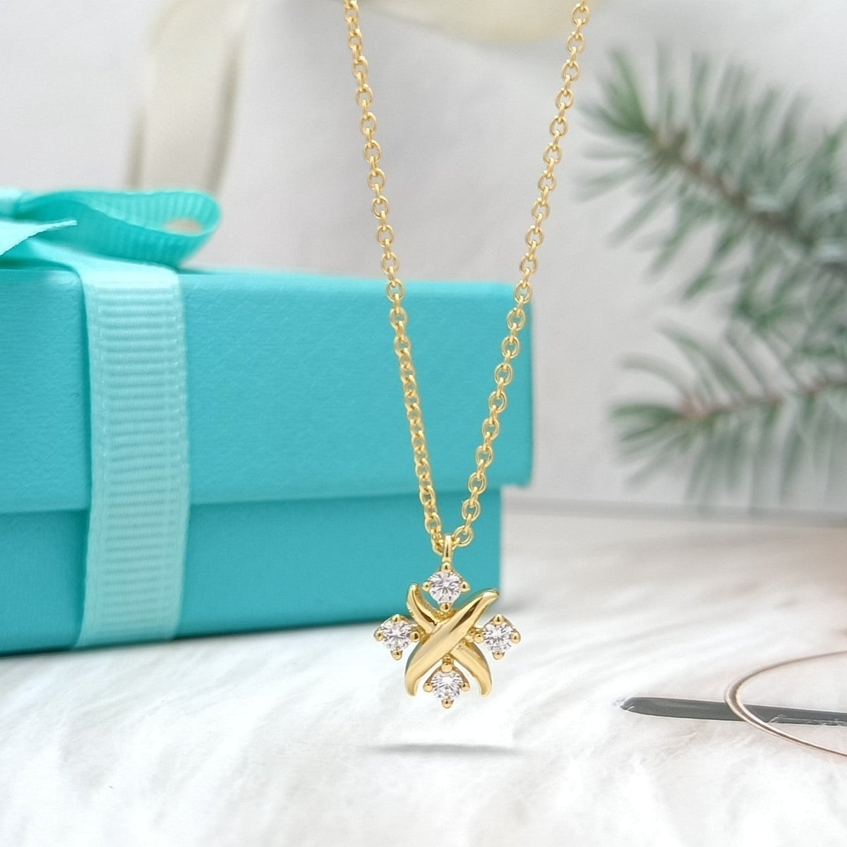[JeweliWhal]PINWHEEL NECKLACE DIAMOND