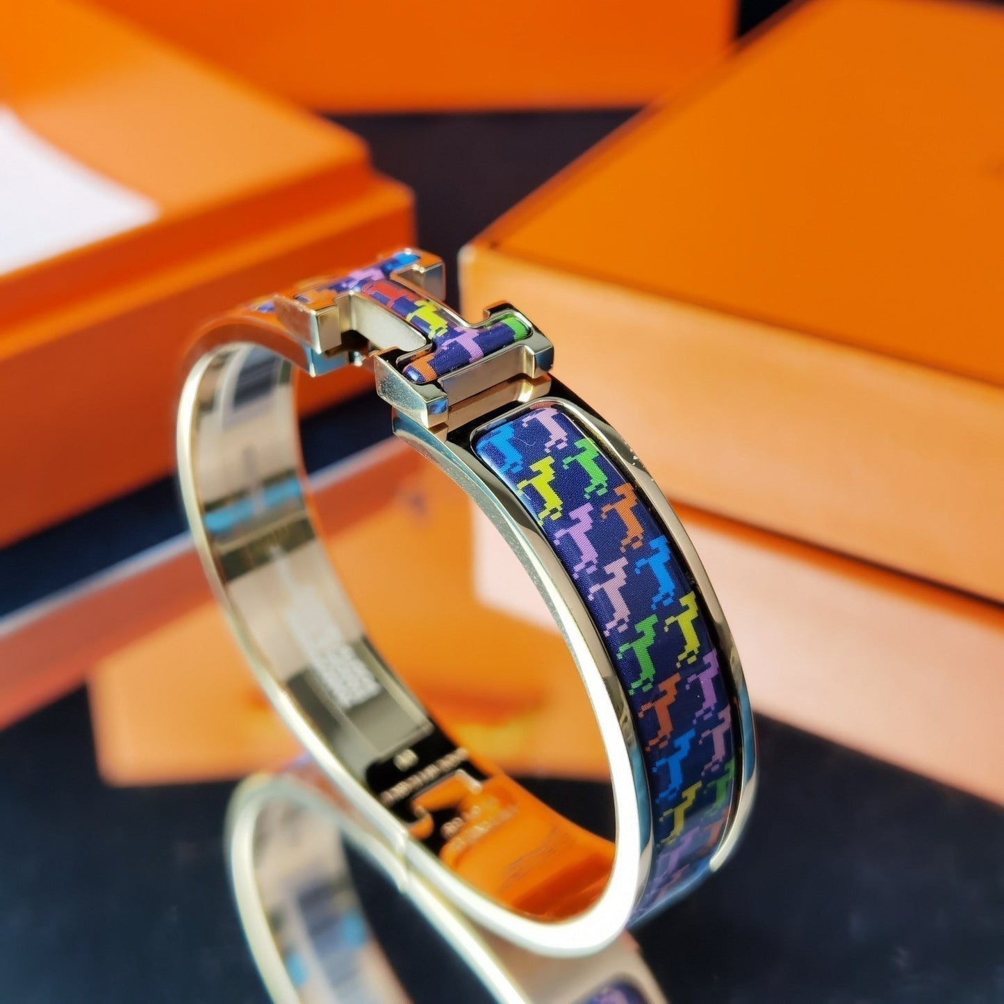 [⭐JeweliWhal]BRACELET CHEVAL H 12MM