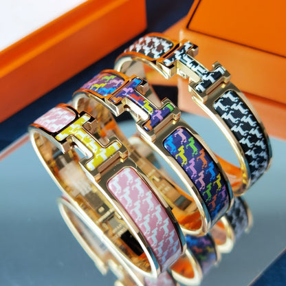 [⭐JeweliWhal]BRACELET CHEVAL H 12MM