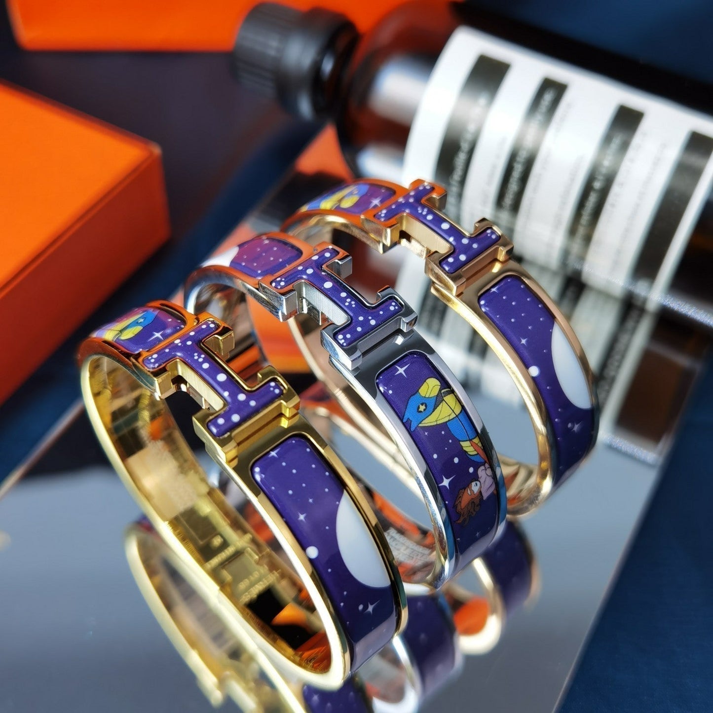 [⭐JeweliWhal]BRACELET ÉTOILE ET LUNE 12MM
