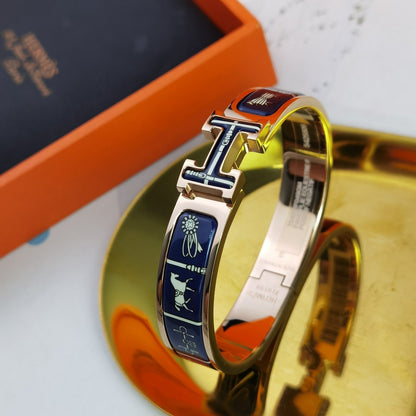 [⭐JeweliWhal]H COUVERTURES BRACELET BLEU FONCÉ