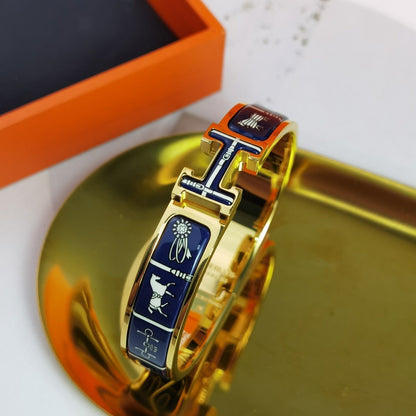 [⭐JeweliWhal]H COUVERTURES BRACELET BLEU FONCÉ