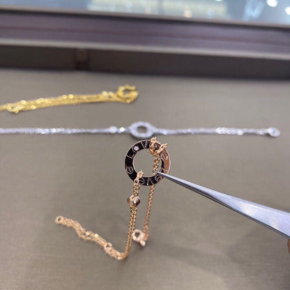 [⭐JeweliWhal]BRACELET LOVE 2 DIAMANTS