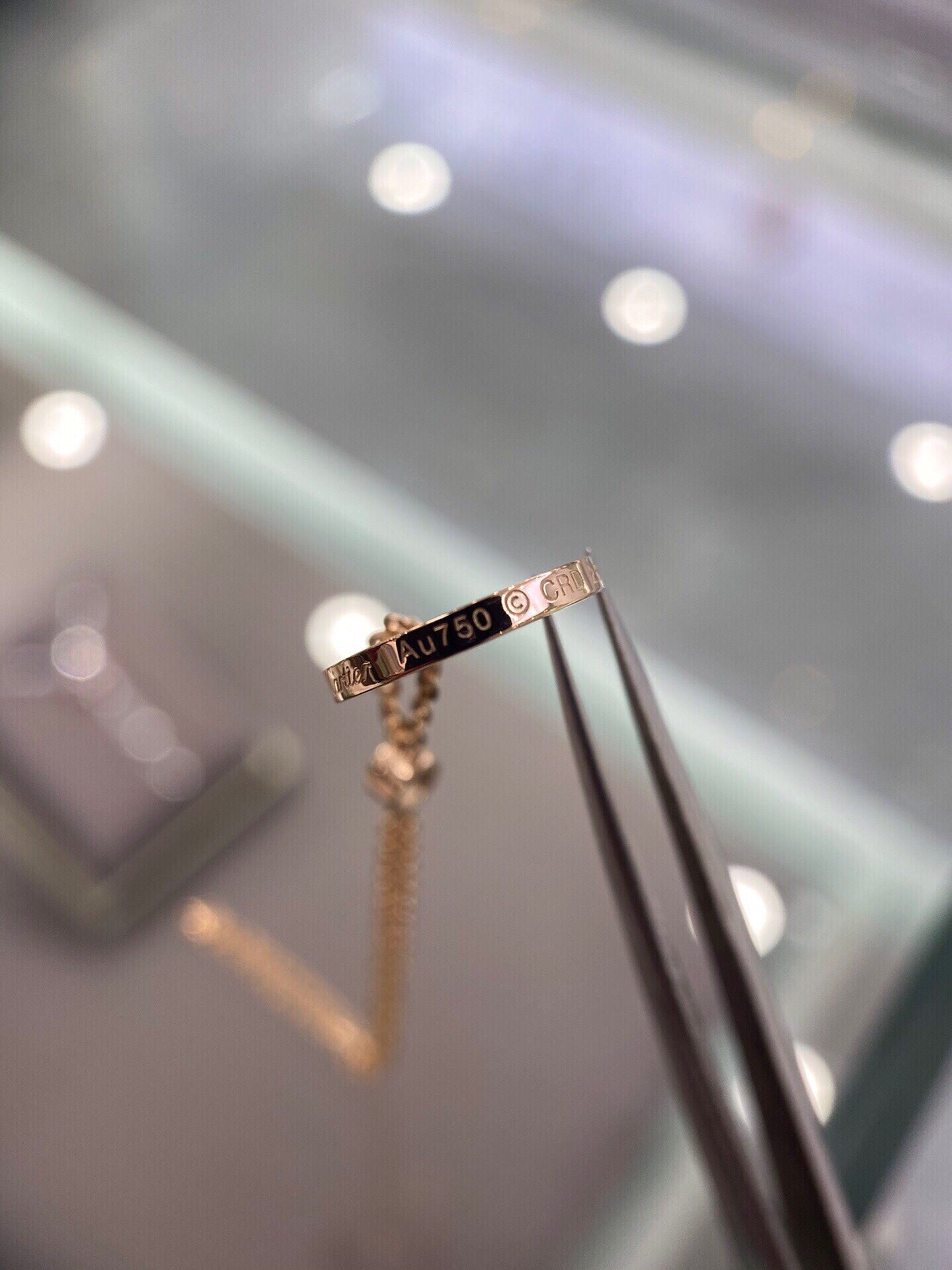 [⭐JeweliWhal]BRACELET LOVE 2 DIAMANTS