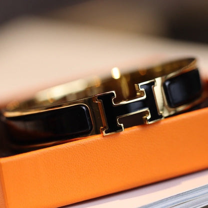[⭐JeweliWhal]BRACELET H 12MM OR