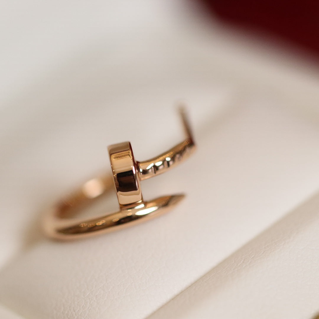 [⭐JeweliWhal]JUSTE BOUCLES D'OREILLES OR ROSE