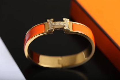 [⭐JeweliWhal]BRACELET H OR DIAMANT