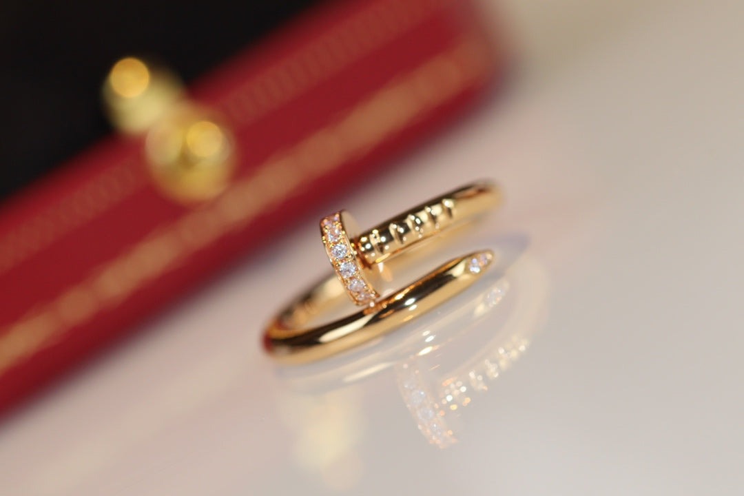 [⭐JeweliWhal]JUSTE BAGUE 2.65MM OR DIAMANT