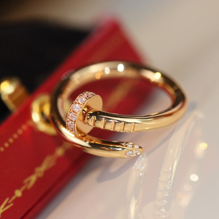 [⭐JeweliWhal]JUSTE BAGUE 2.65MM OR DIAMANT