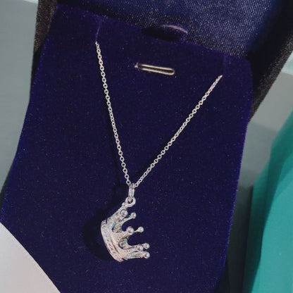 [JeweliWhal]CROWN PEDANT NECKLACE