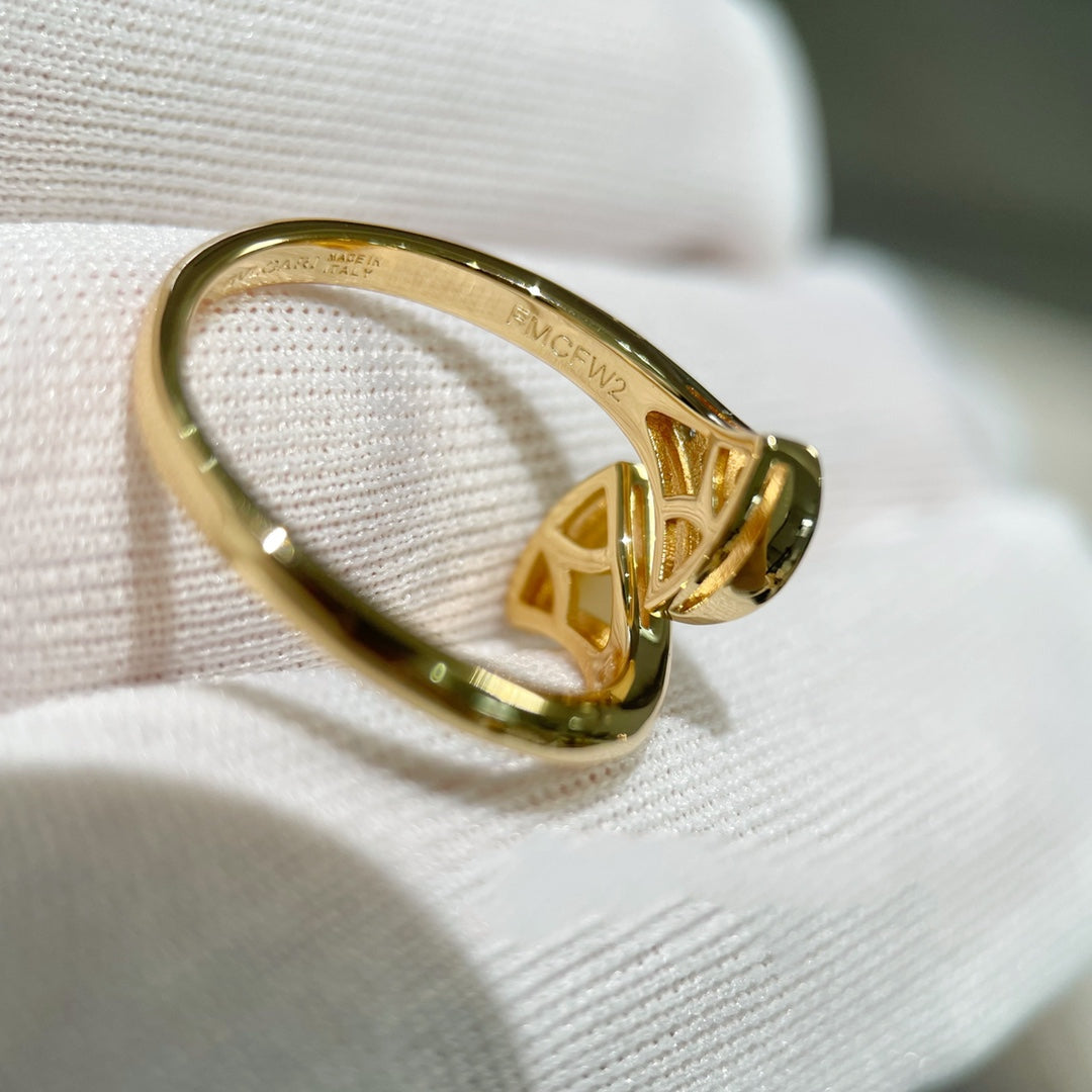 [⭐JeweliWhal]BAGUE DE RÊVE DIAMANT OR ROSE