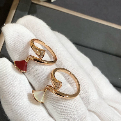 [⭐JeweliWhal]BAGUE DE RÊVE OR ROSE