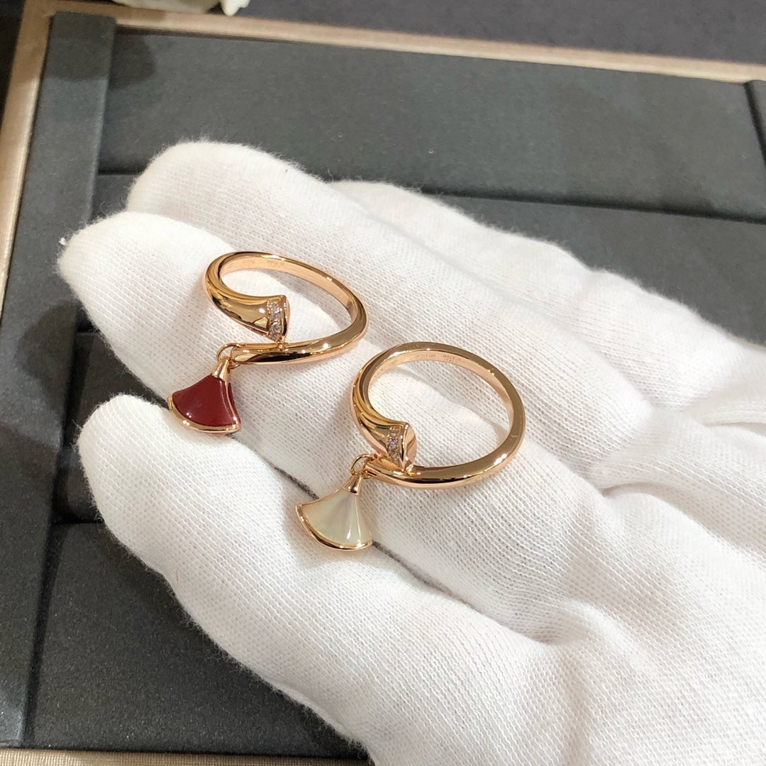 [⭐JeweliWhal]BAGUE DE RÊVE OR ROSE