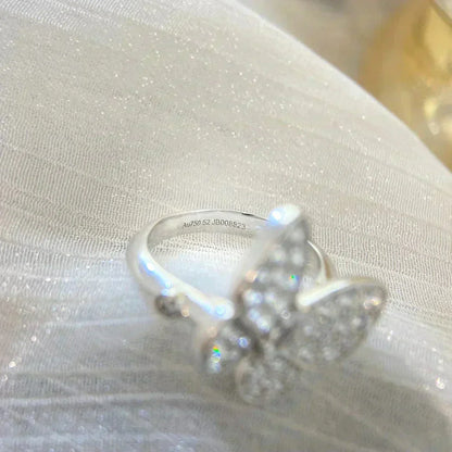 [⭐JeweliWhal]BAGUE PAPILLON EN DIAMANTS