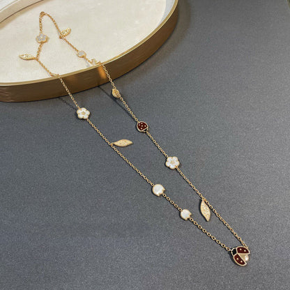 [⭐JeweliWhal]COLLIER EN OR LUCKY SPRING 15 MOTIFS