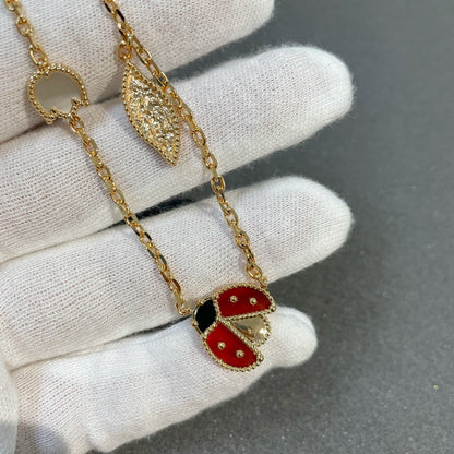 [⭐JeweliWhal]COLLIER EN OR LUCKY SPRING 15 MOTIFS