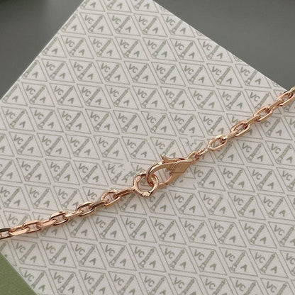 [⭐JeweliWhal]COLLIER LUCKY SPRING 15 MOTIFS OR ROSE