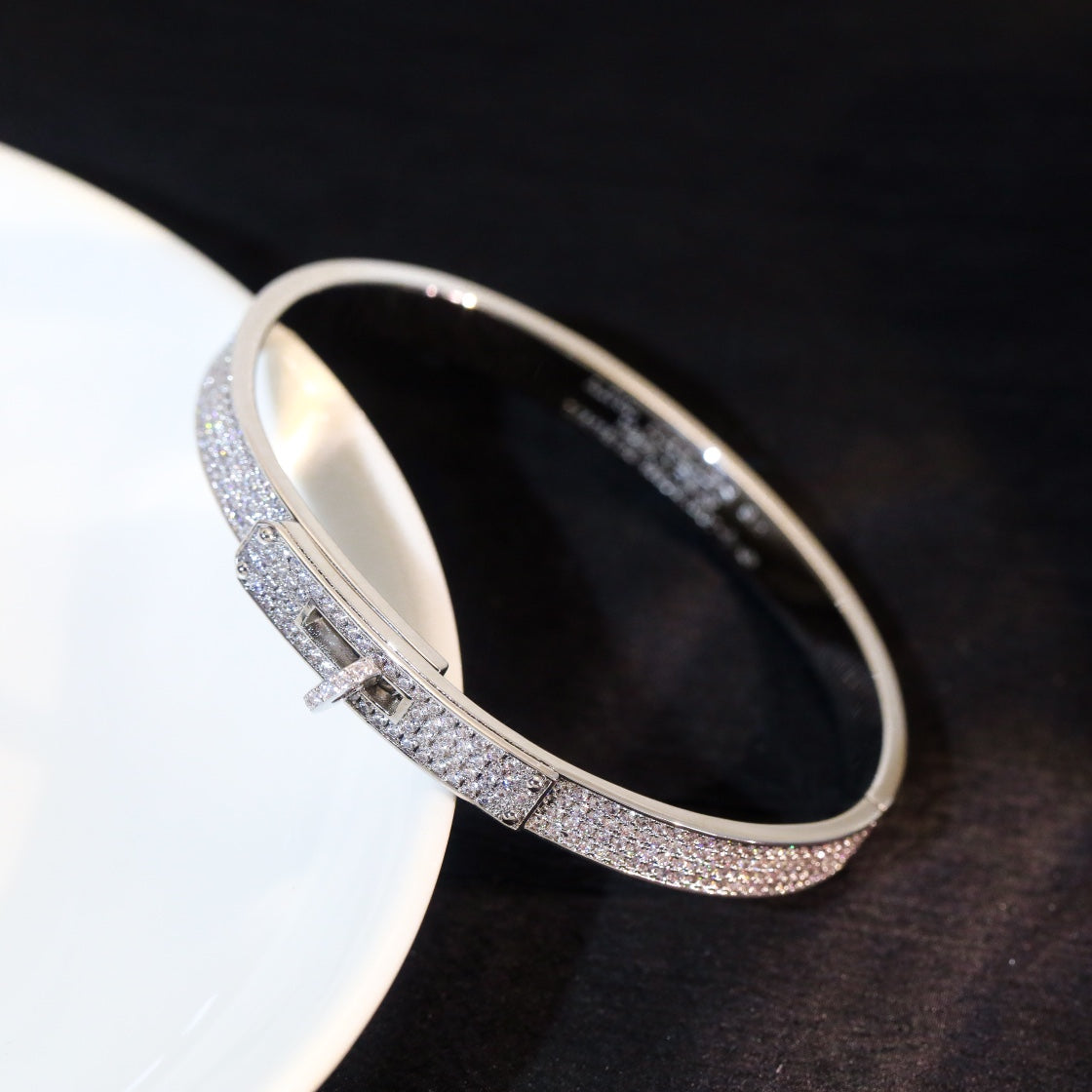 [⭐JeweliWhal]BRACELET KELLY PAVÉ DE DIAMANTS