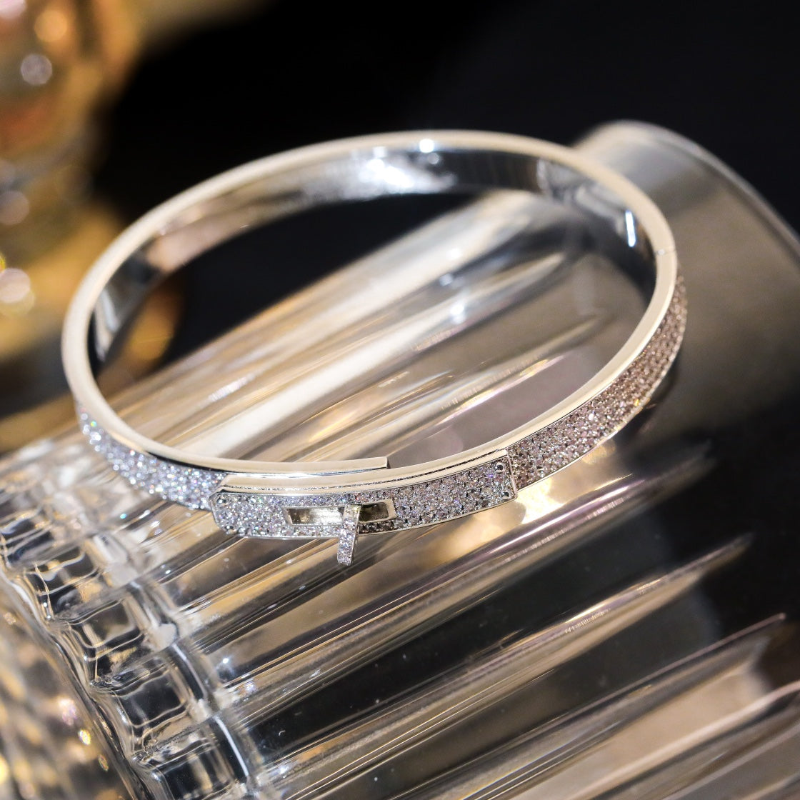 [⭐JeweliWhal]BRACELET KELLY PAVÉ DE DIAMANTS