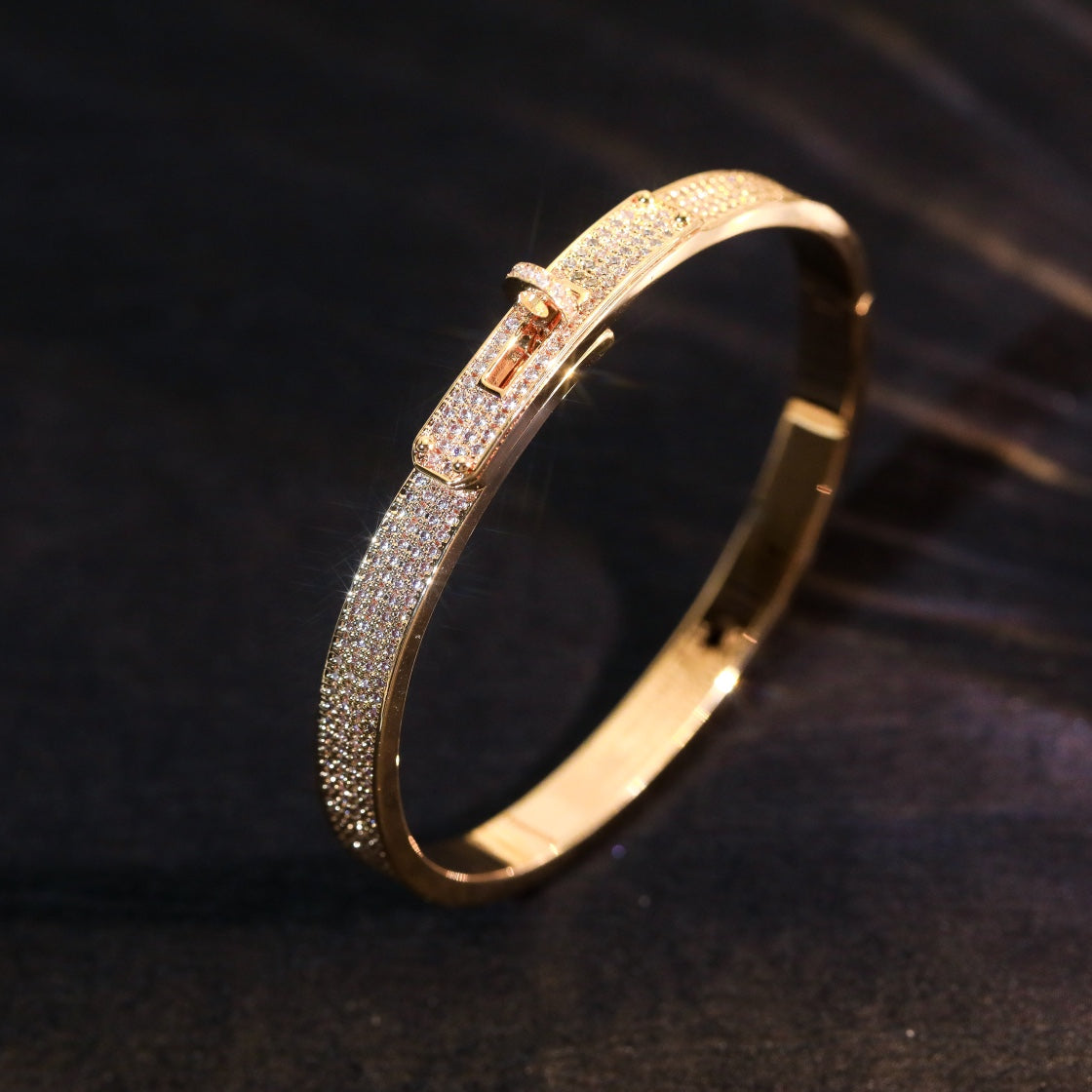 [⭐JeweliWhal]BRACELET KELLY PAVÉ DE DIAMANTS