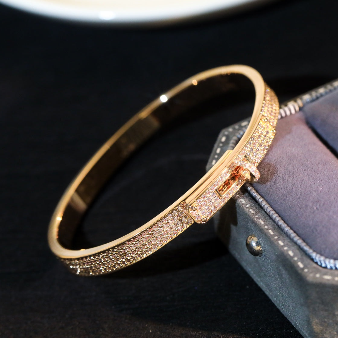 [⭐JeweliWhal]BRACELET KELLY PAVÉ DE DIAMANTS