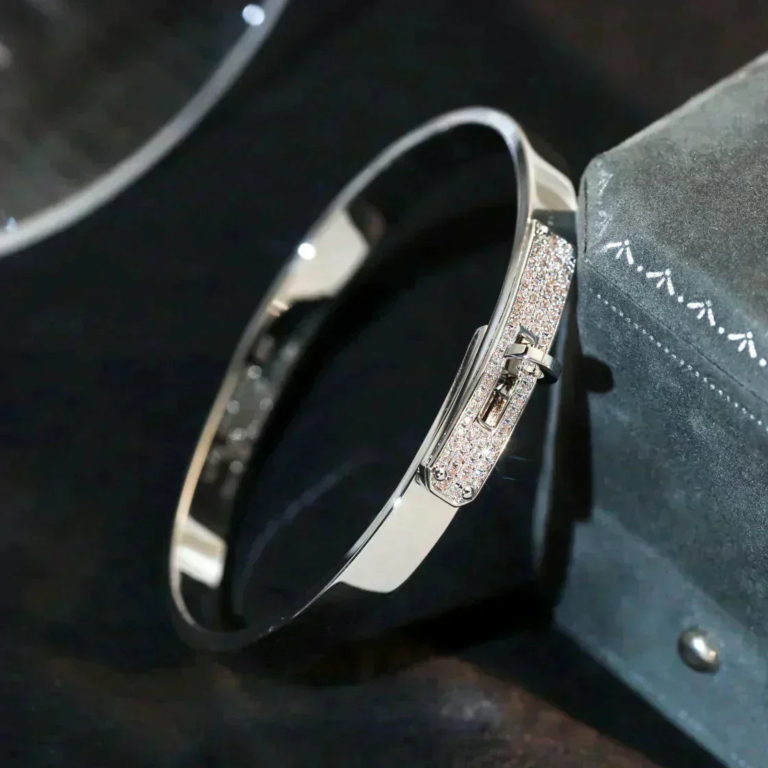 [⭐JeweliWhal]BRACELET DIAMANT ARGENT KELLY