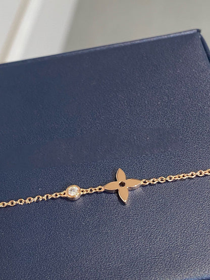 [⭐JeweliWhal]BRACELET ÉTOILE DIAMANT OR ROSE