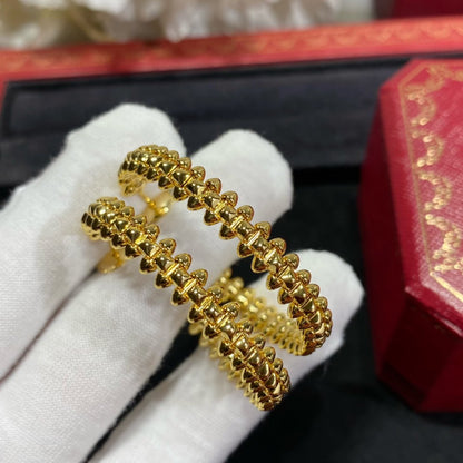 [⭐JeweliWhal]BOUCLES D'OREILLES CRÉOLES CLASH GRANDES