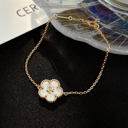 [⭐JeweliWhal]BRACELET MOP LUCK SPRING OR ROSE