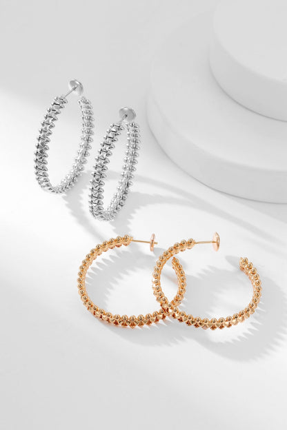 [⭐JeweliWhal]BOUCLES D'OREILLES CRÉOLES CLASH