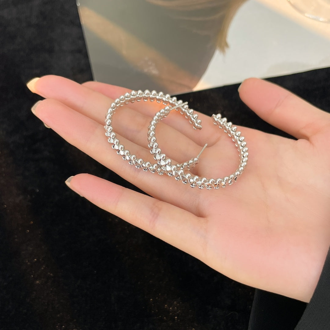 [⭐JeweliWhal]BOUCLES D'OREILLES CRÉOLES CLASH