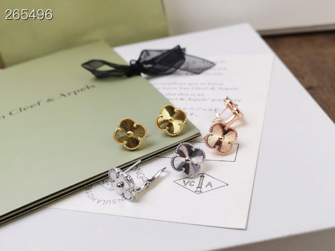 [⭐JeweliWhal]CLOVER MEDIUM STUD EARRINGS