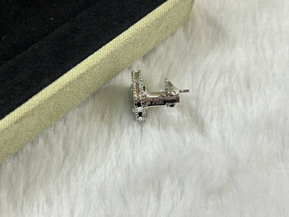 [⭐JeweliWhal]CLOUS D'OREILLES MOYENS TRÈFLE PIETERSITE