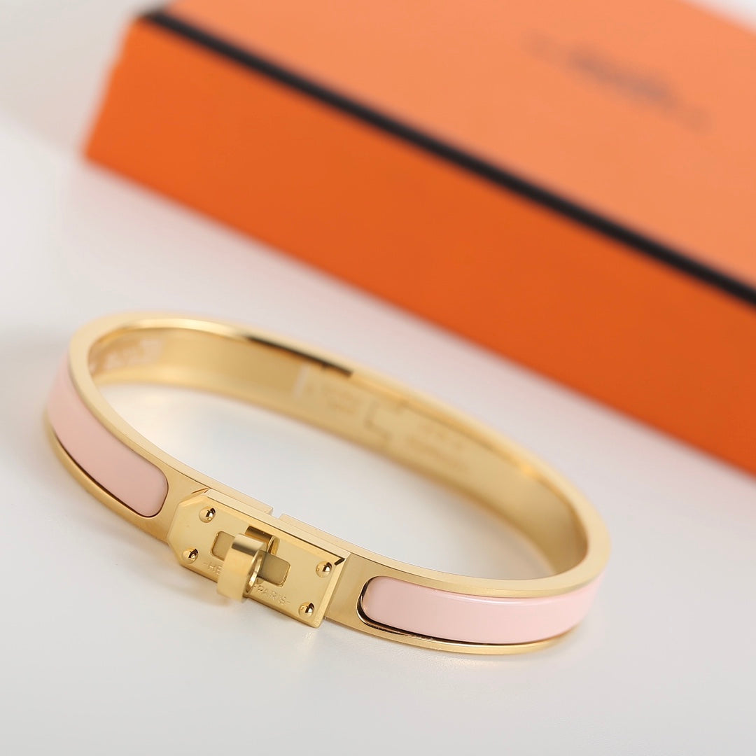 [⭐JeweliWhal]HM KELLY BRACELET ROSE PÂLE