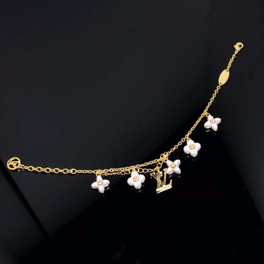[⭐JeweliWhal]LOGO 6 MOTIFS ÉTOILE ET SOLEIL BRACELET DORÉ