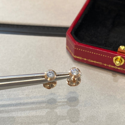 [⭐JeweliWhal]BOUCLES D'OREILLES DIAMANT DAMOUR