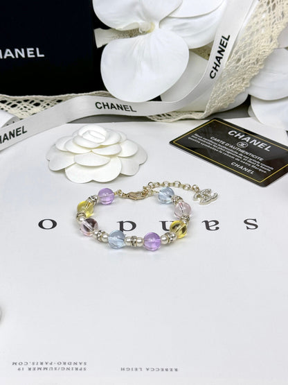 [⭐JeweliWhal]Bracelet en Résine Transparente Colorée
