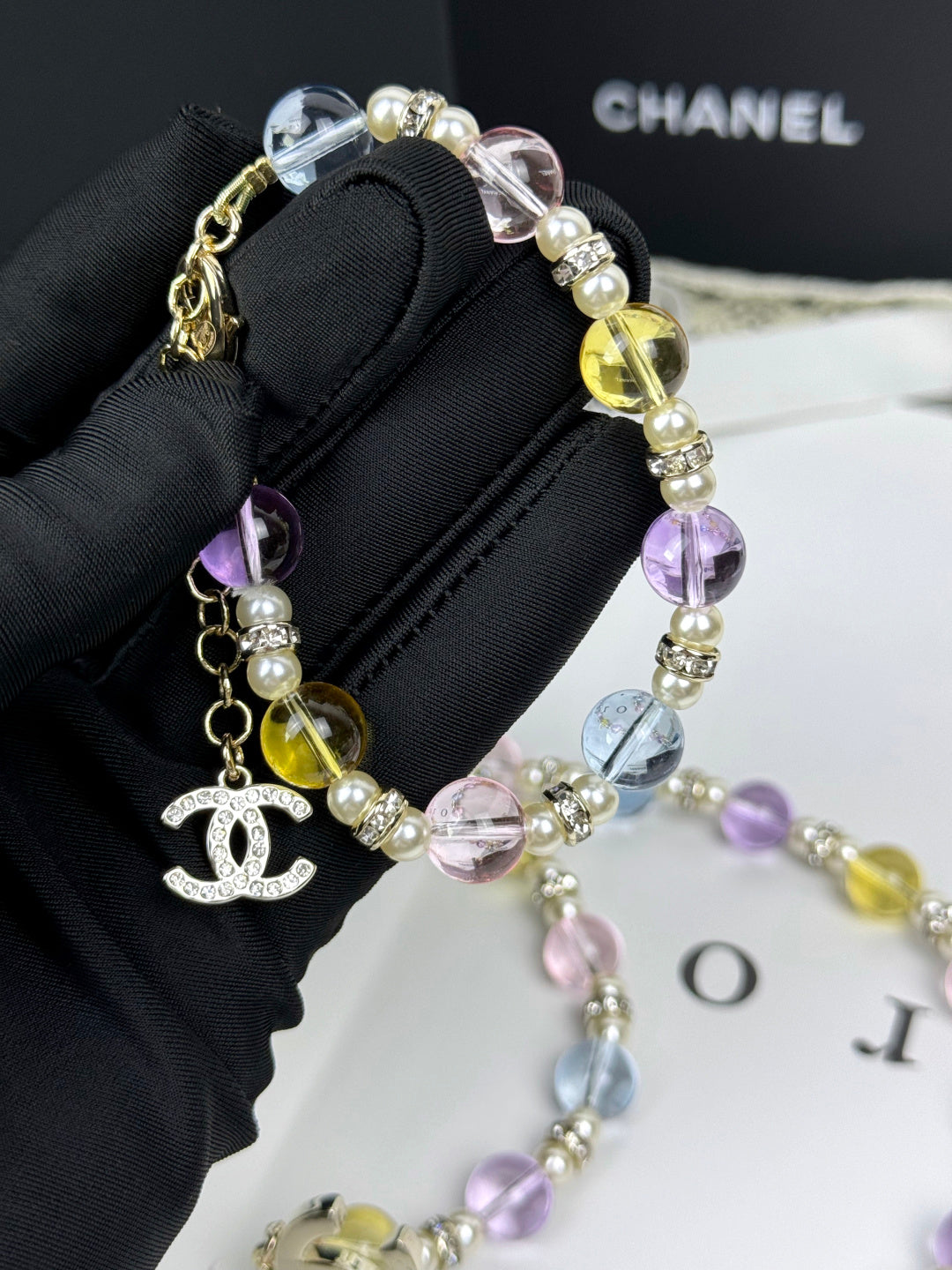 [⭐JeweliWhal]Bracelet en Résine Transparente Colorée