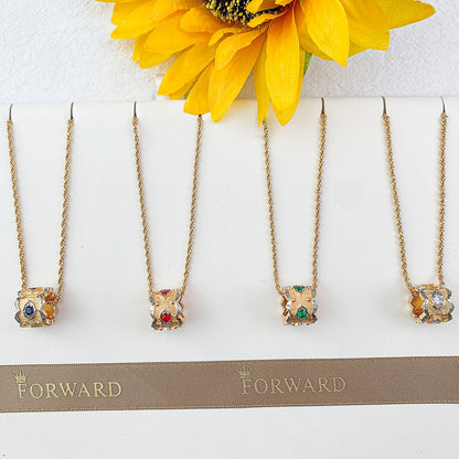 [⭐JeweliWhal] B.C.L “Little Waist” Enamel  NECKLACE（Various colors