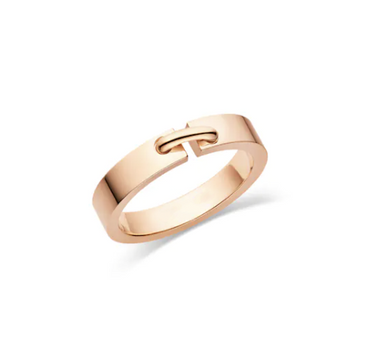 [⭐JeweliWhal]BAGUE ALLIANCE LIENS VIDENCE 4MM