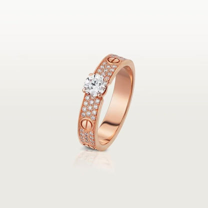[⭐JeweliWhal]Bague Diamant Ciel Étoilé