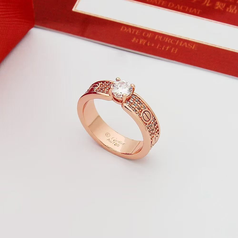 [⭐JeweliWhal]Bague Diamant Ciel Étoilé