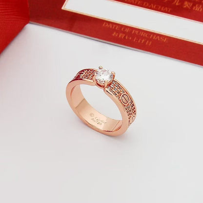 [⭐JeweliWhal]Bague Diamant Ciel Étoilé