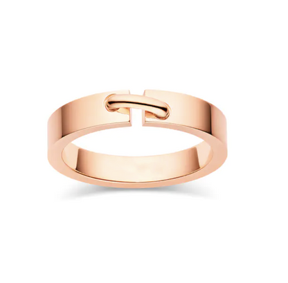 [⭐JeweliWhal]BAGUE ALLIANCE LIENS VIDENCE 4MM