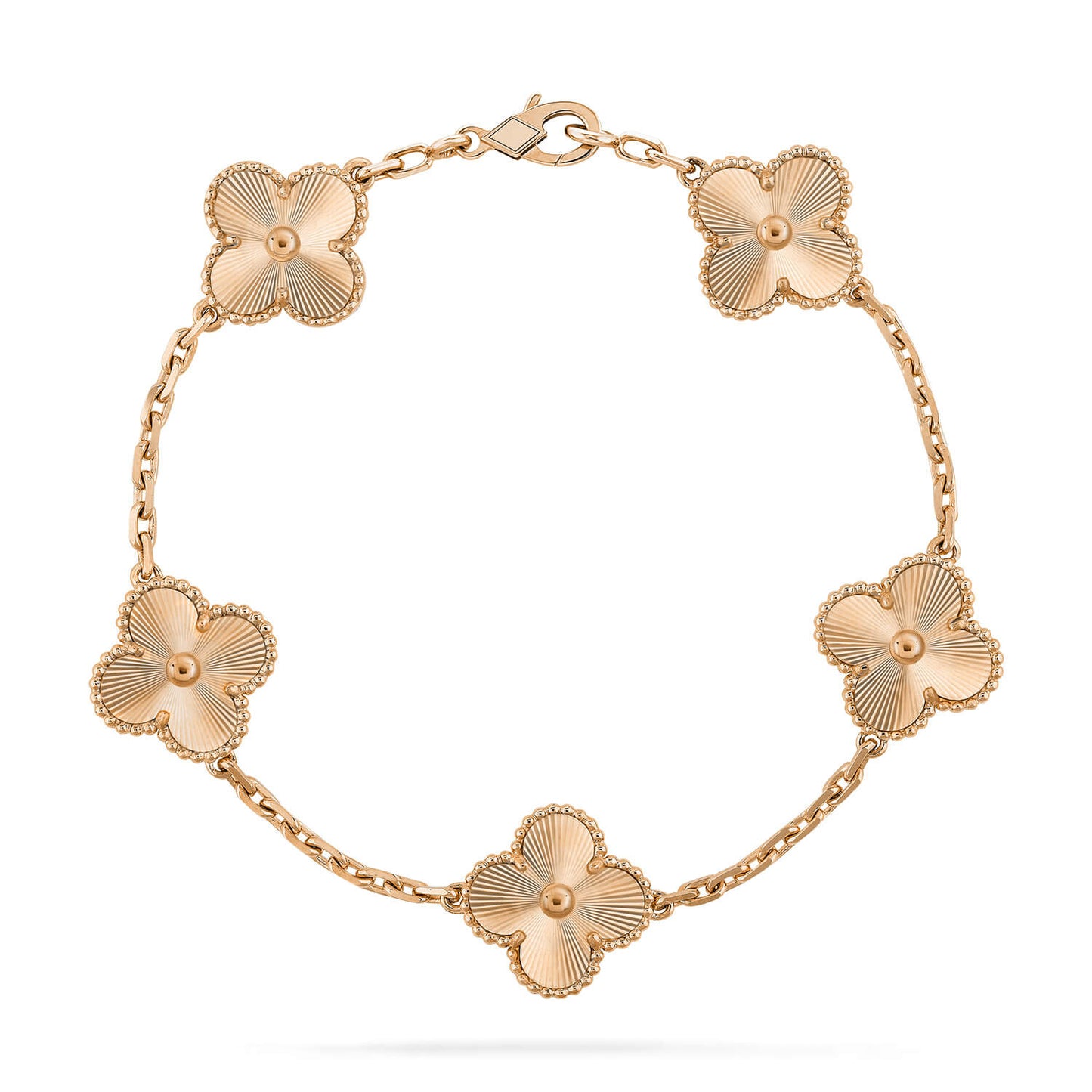 [⭐JeweliWhal] COLLECTION DE BRACELETS LASER TRÈFLE 5 MOTIFS